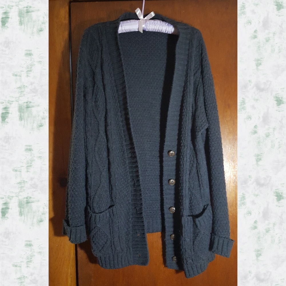 Boohoo | knit button-up cardigan